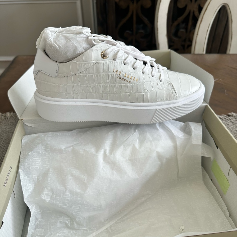 Ted Baker White Sneakers